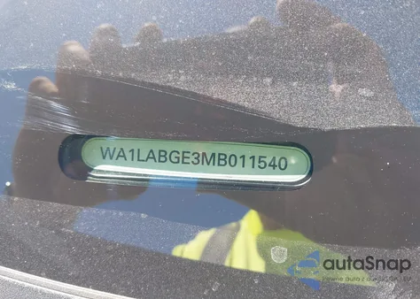 2021 Audi E-Tron Premium Plus Quattro z USA, uszkodzony, nr VIN WA1LABGE3MB011540